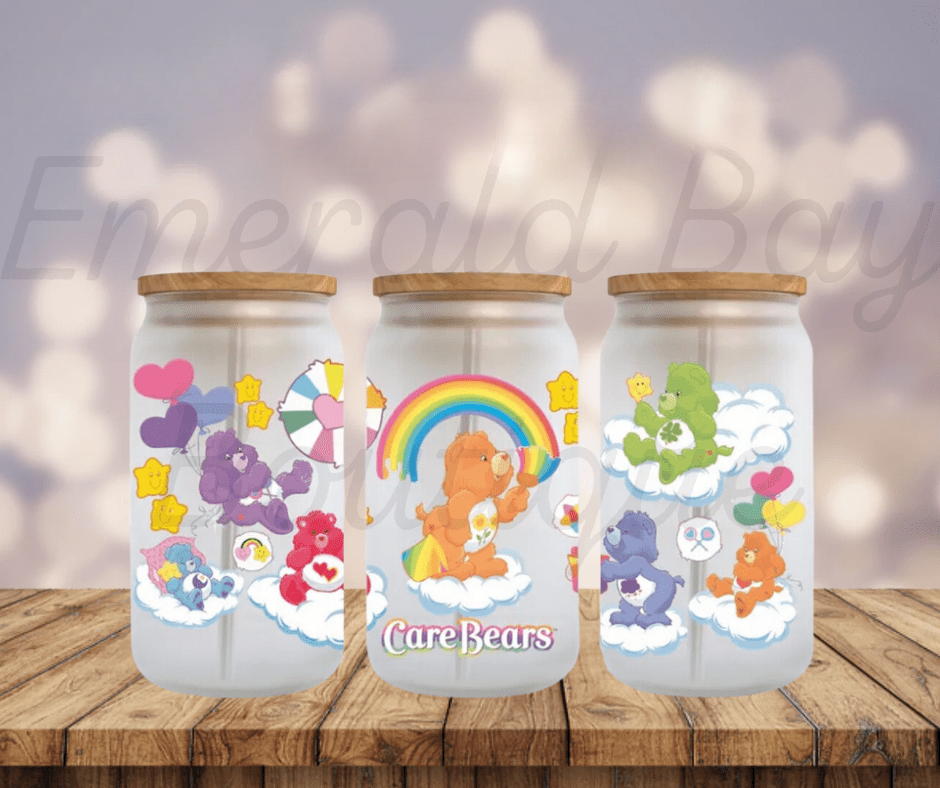 Caring Bears Drinkware - Emerald Bay Boutique