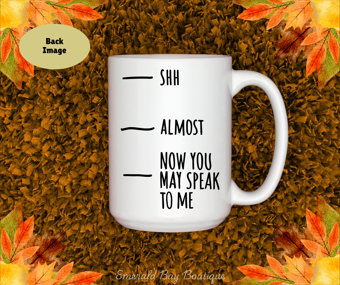 Leaf Me Alone I'm Brewing Mug