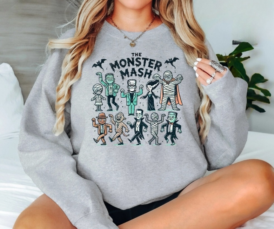 Monster Mash graphic sweatshirt