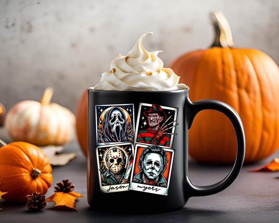 Killer Halloween Guys Ceramic Mug