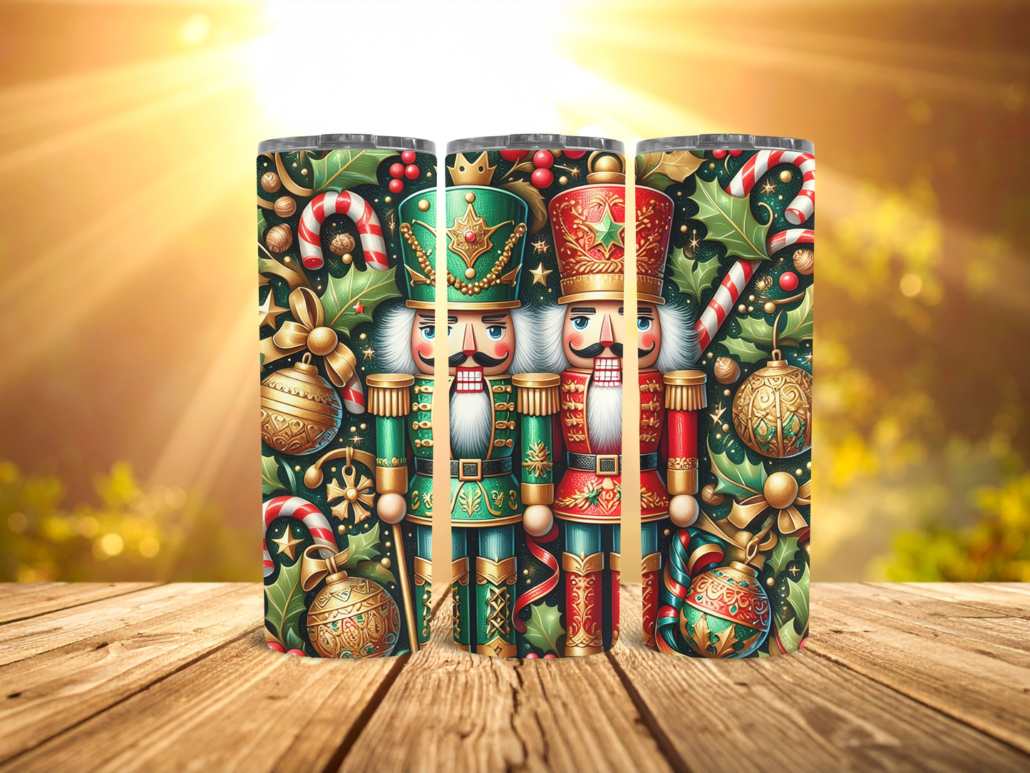Christmas Nutcracker Tumbler