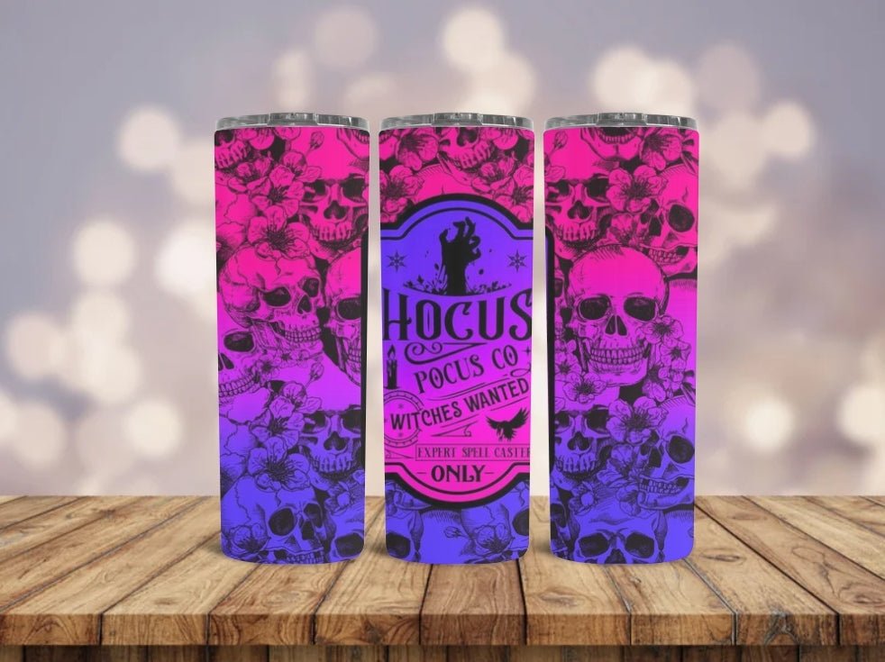 Stainless steel hocus pocus co. tumbler