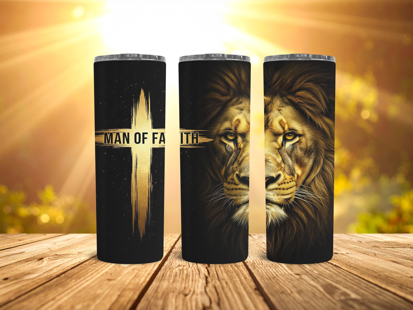 Man of Faith Tumbler