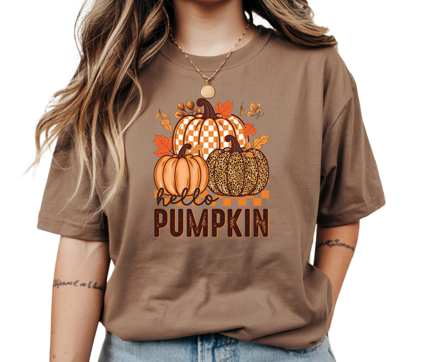 Hello Pumpkin Graphic T-Shirt